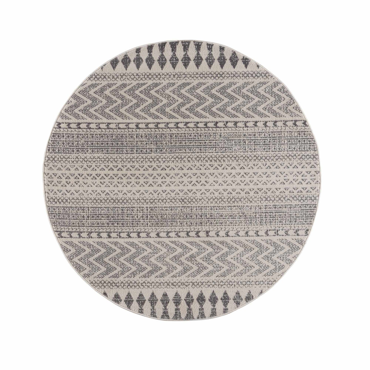 Tigri Aztec Ivory & Gray 2311 Area Rug - Clearance Hauteloom LLC