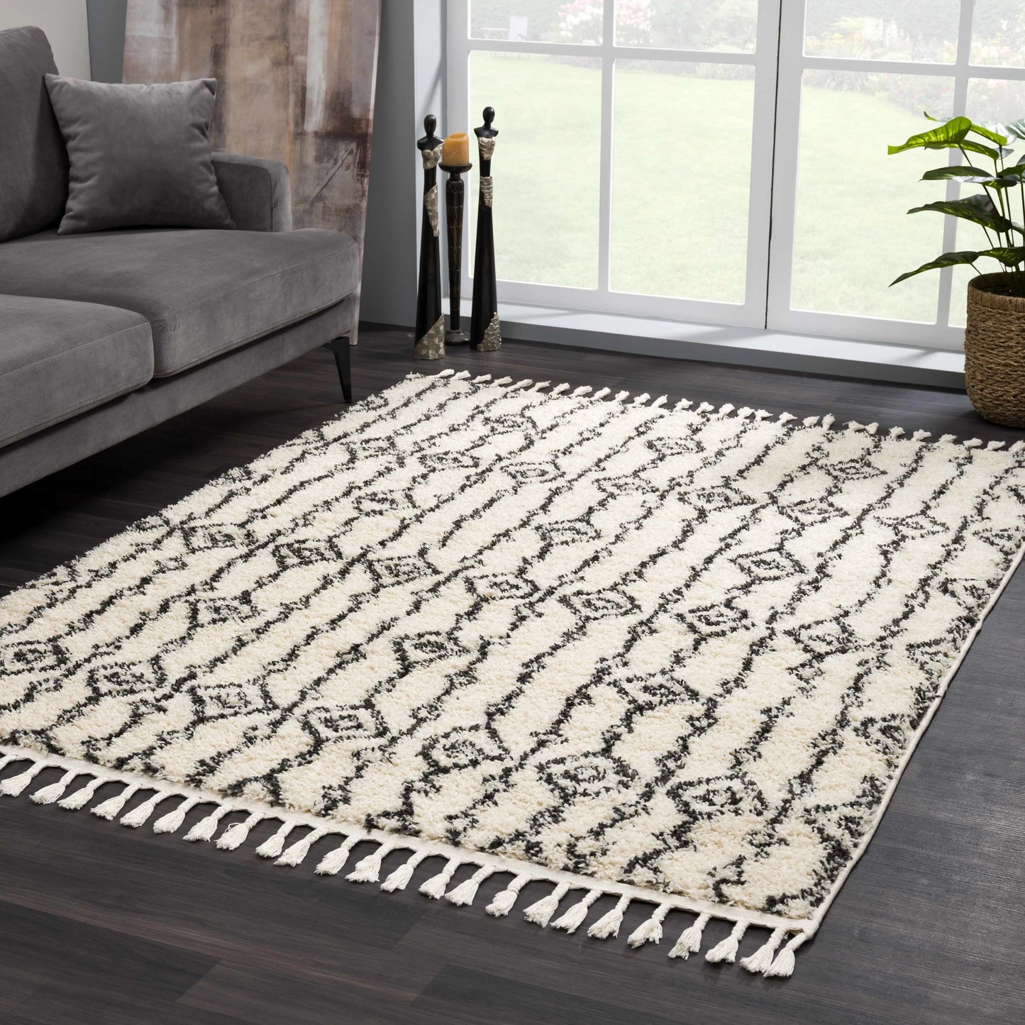 Bayanga Plush Area Rug - Clearance Hauteloom LLC