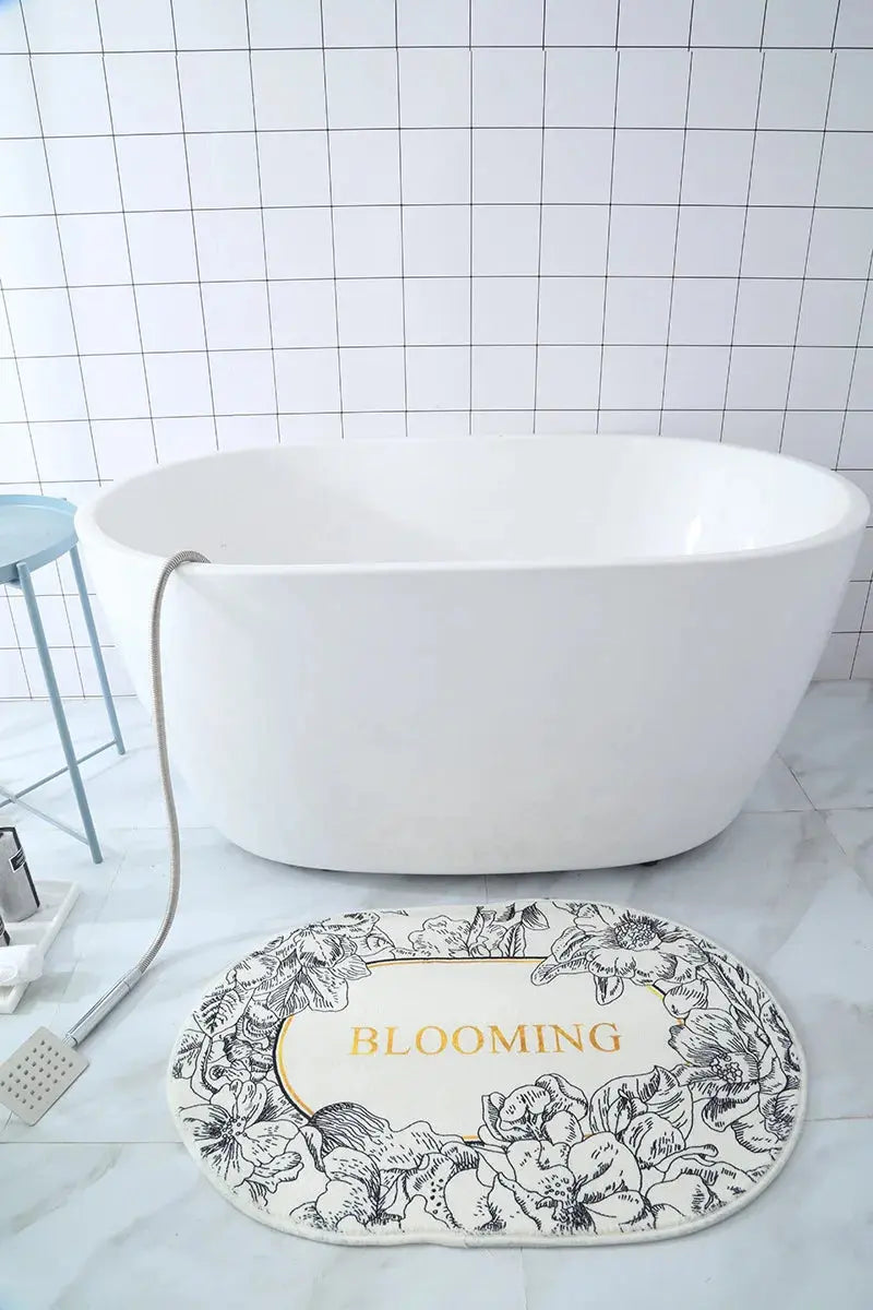 Non-Slip Absorbent Bath Mat & Carpet for Bathroom, Doormat, Balcony, Porch, and Area Use OMEZMART