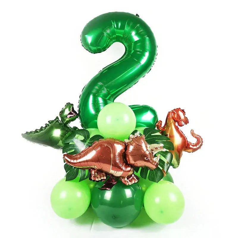 Dinosaur Party Supplies Dinosaur Tableware Set Happy Birthday Decorations Kids OMEZMART