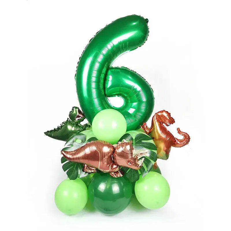 Dinosaur Party Supplies Dinosaur Tableware Set Happy Birthday Decorations Kids OMEZMART