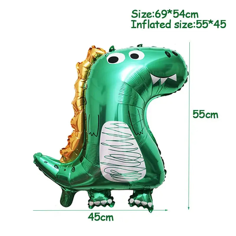 Dinosaur Party Supplies Dinosaur Tableware Set Happy Birthday Decorations Kids OMEZMART