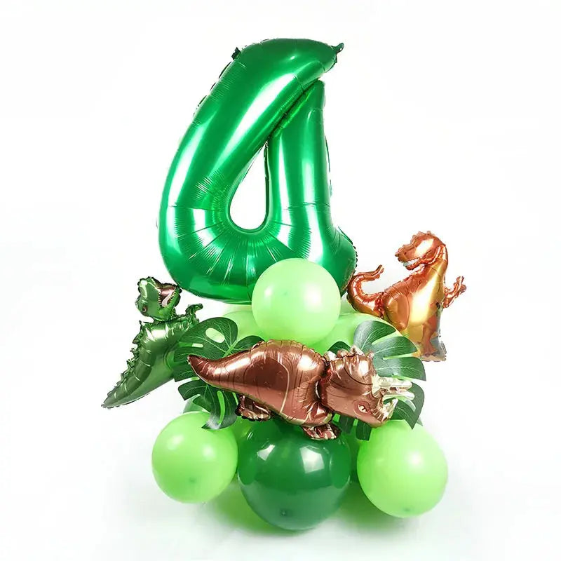 Dinosaur Party Supplies Dinosaur Tableware Set Happy Birthday Decorations Kids OMEZMART
