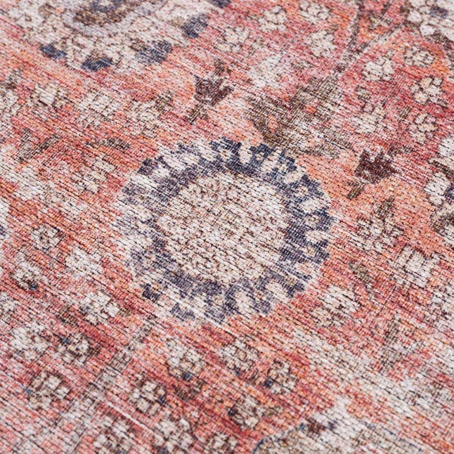 Ganyangan Red Washable Rug Hauteloom LLC