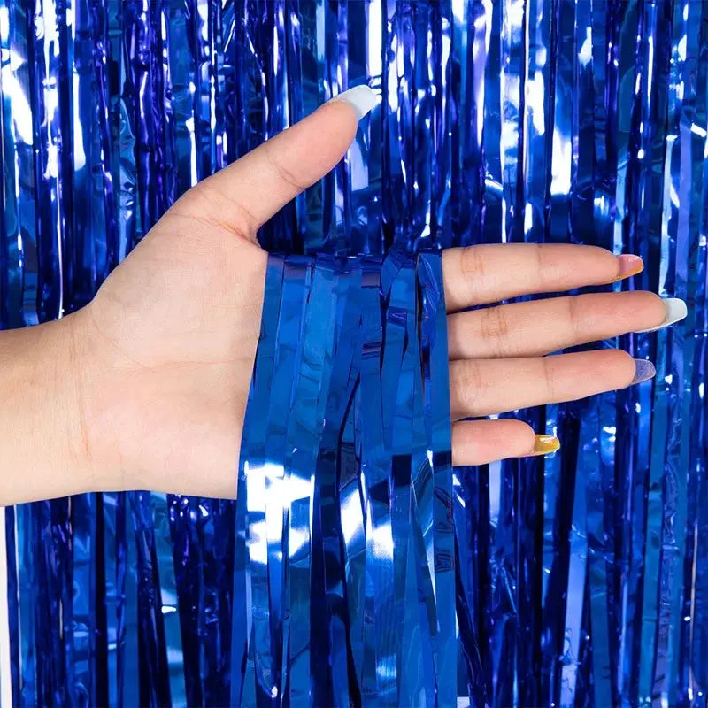Birthday Party Wall Drapes Photo Zone Backdrop OMEZMART