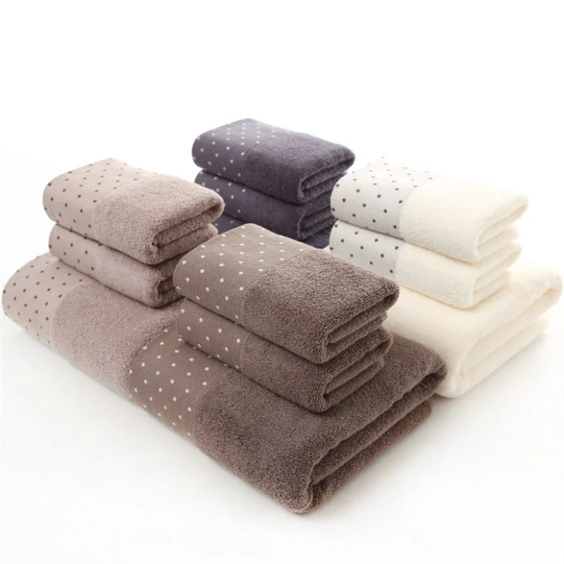 Pure Cotton Towel Super Absorbent Large Towels Soft Bathroom Comfortable
