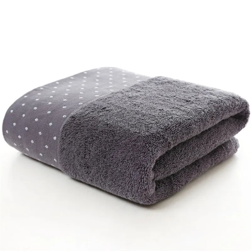 Pure Cotton Towel Super Absorbent Large Towels Soft Bathroom Comfortable
