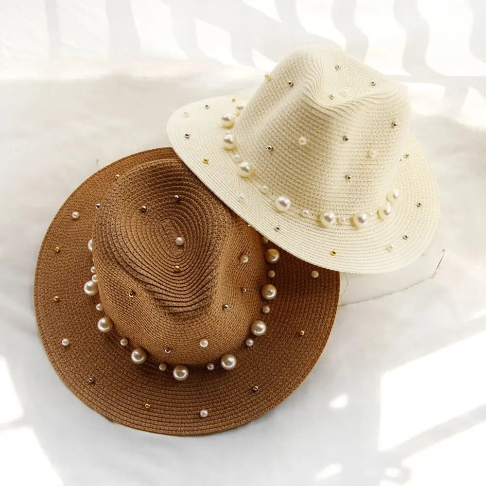 Summer Straw Sun Hat Beach Sun Straw Panama OMEZMART