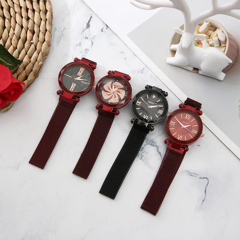 Fashion Watch Women’s Gift Set | Christmas & Valentine’s Day Gift for Her