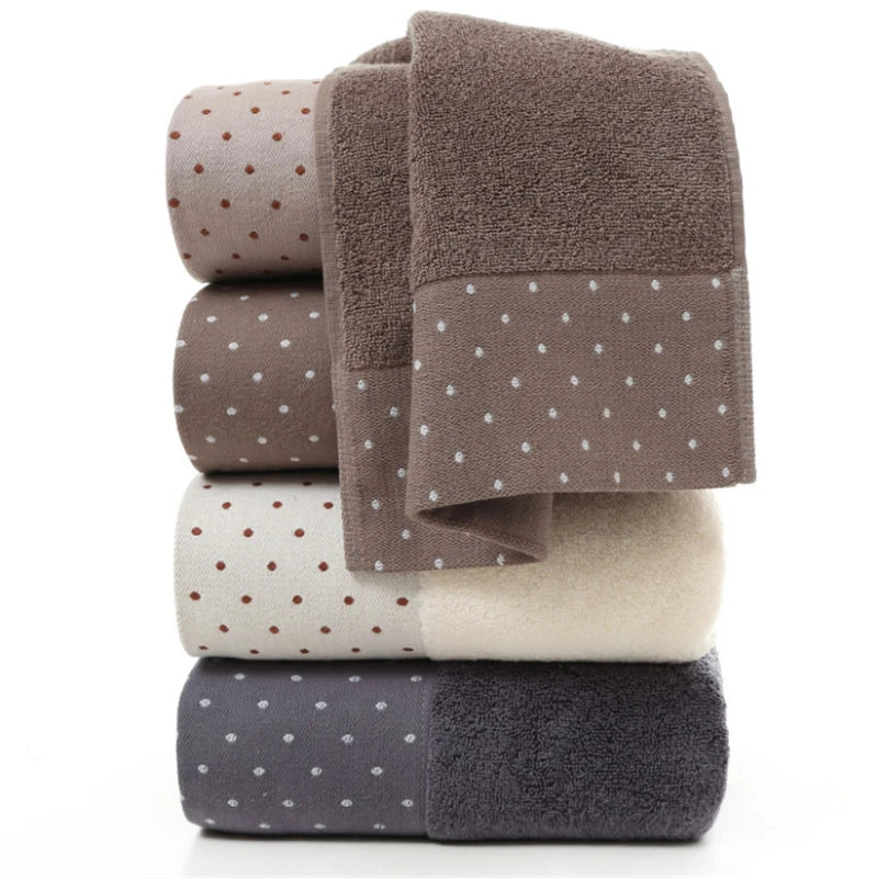 Pure Cotton Towel Super Absorbent Large Towels Soft Bathroom Comfortable