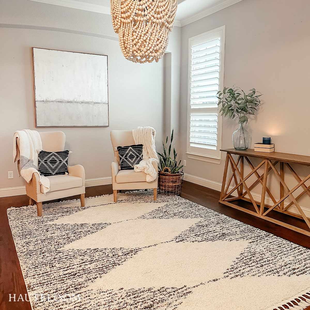 Howth Area Rug Hauteloom LLC