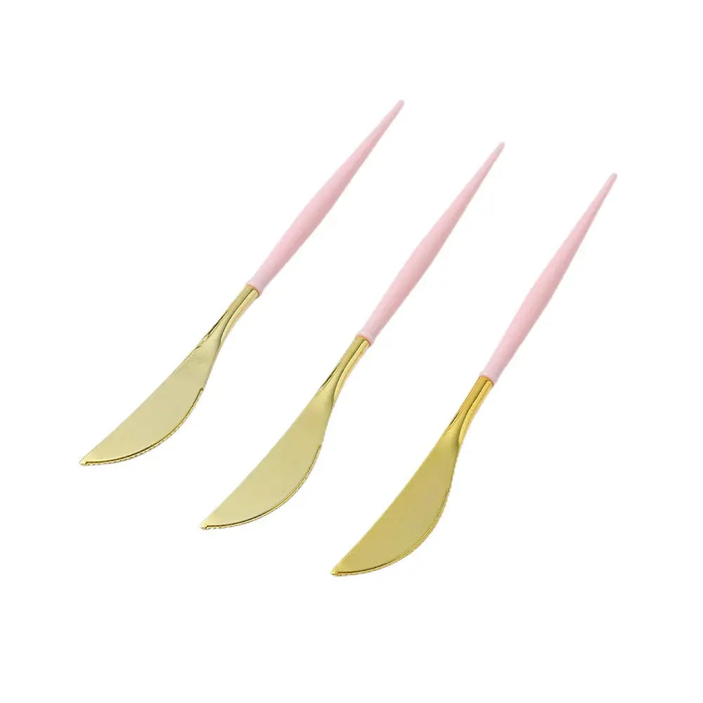 Purple Pink Petal Series Disposable Tableware Birthday Party Decoration OMEZMART