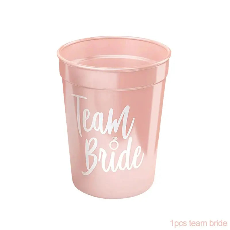 Bride Plastic Drinking Cups Bridal Shower Gift Bride to Be Party OMEZMART