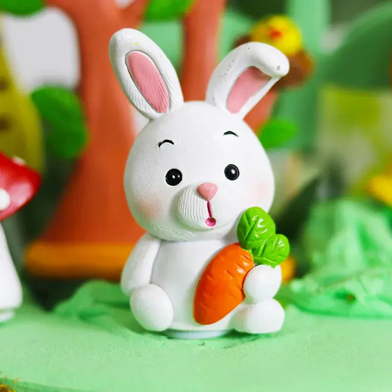 Woodland Animals Cake Decor Jungle Safari Party Cake Topper Birthday OMEZMART
