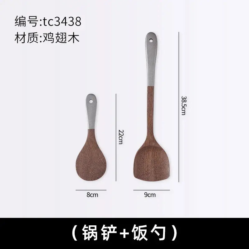 Japanese Style Wooden Kitchen Utensils Set, Creative Kitchen Tools OMEZMART