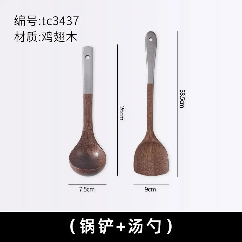 Japanese Style Wooden Kitchen Utensils Set, Creative Kitchen Tools OMEZMART