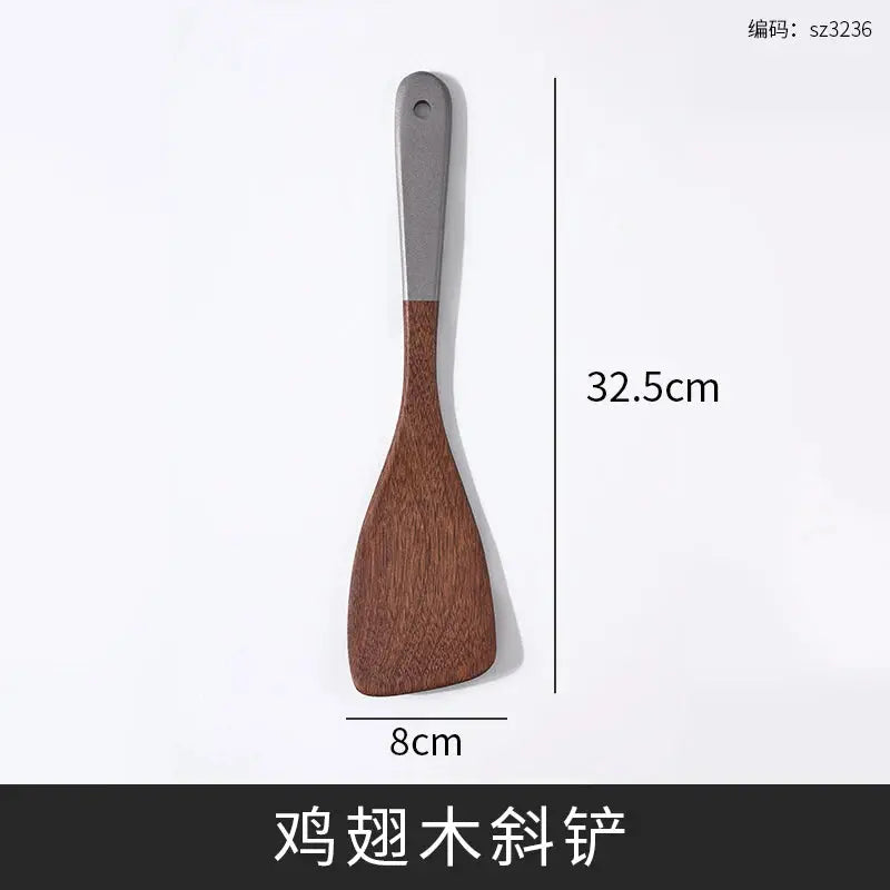 Japanese Style Wooden Kitchen Utensils Set, Creative Kitchen Tools OMEZMART