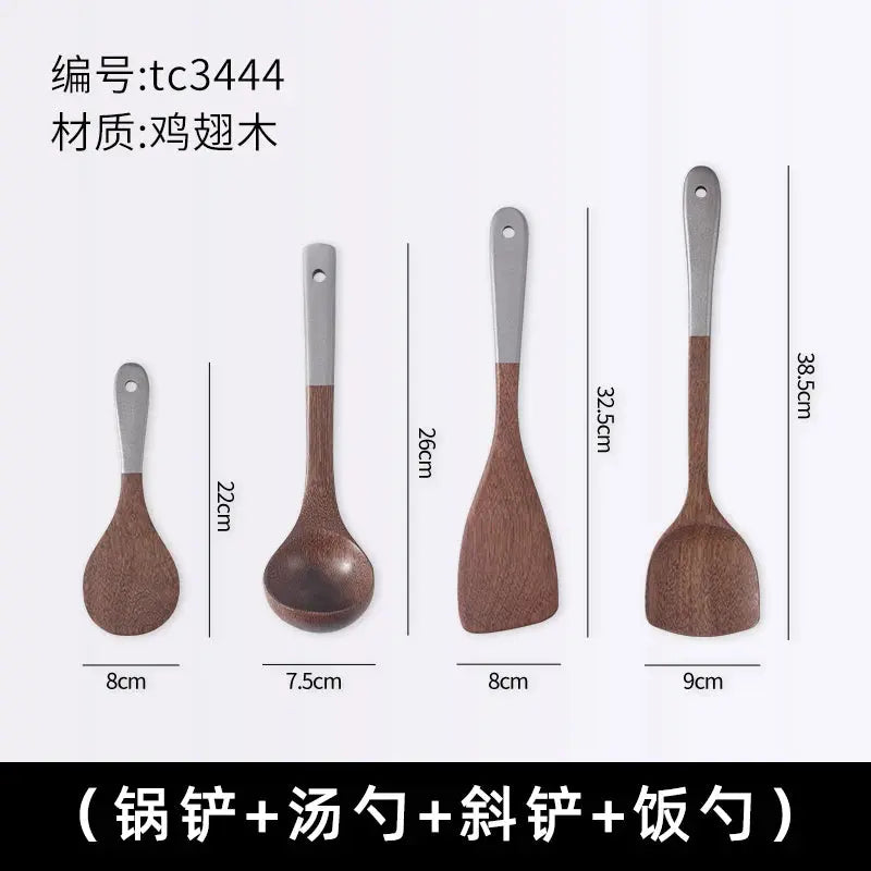 Japanese Style Wooden Kitchen Utensils Set, Creative Kitchen Tools OMEZMART