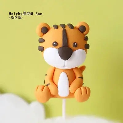 Woodland Animals Cake Decor Jungle Safari Party Cake Topper Birthday OMEZMART