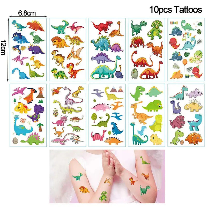 Dinosaur Party Supplies Dinosaur Tableware Set Happy Birthday Decorations Kids OMEZMART