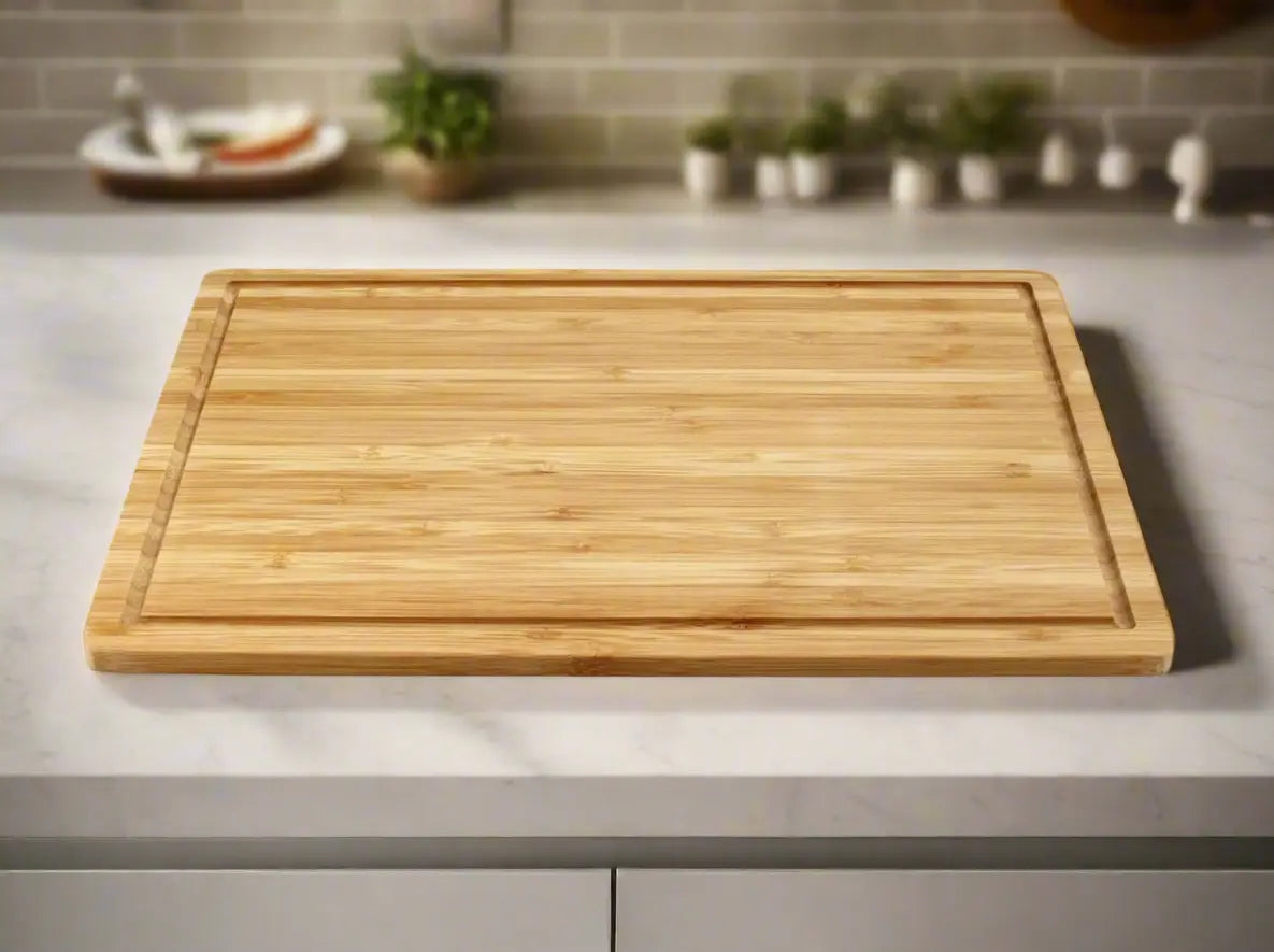 Bamboo Wood Cutting Board: Large, Durable, Eco-Friendly Chopping Board Dura Living LLC