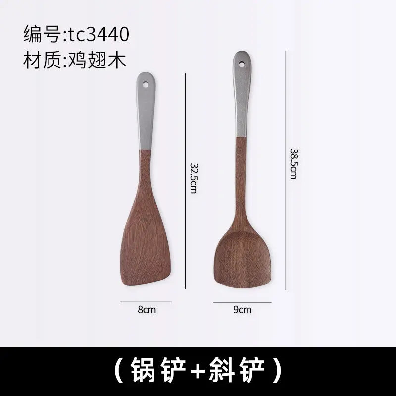 Japanese Style Wooden Kitchen Utensils Set, Creative Kitchen Tools OMEZMART