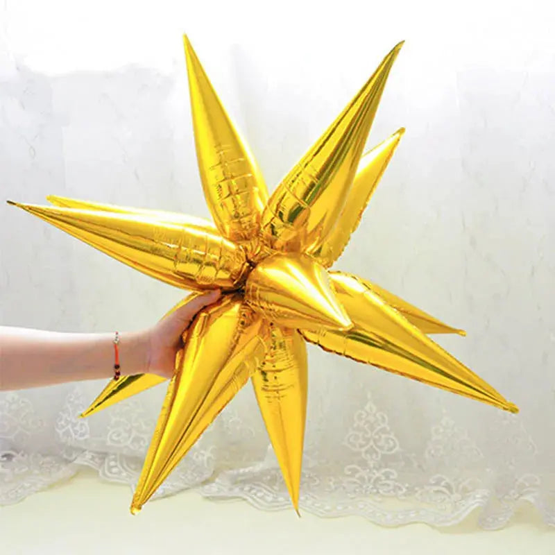Star Balloons Birthday Party Wedding Decoration Water Drop Cone Foil Balloon OMEZMART