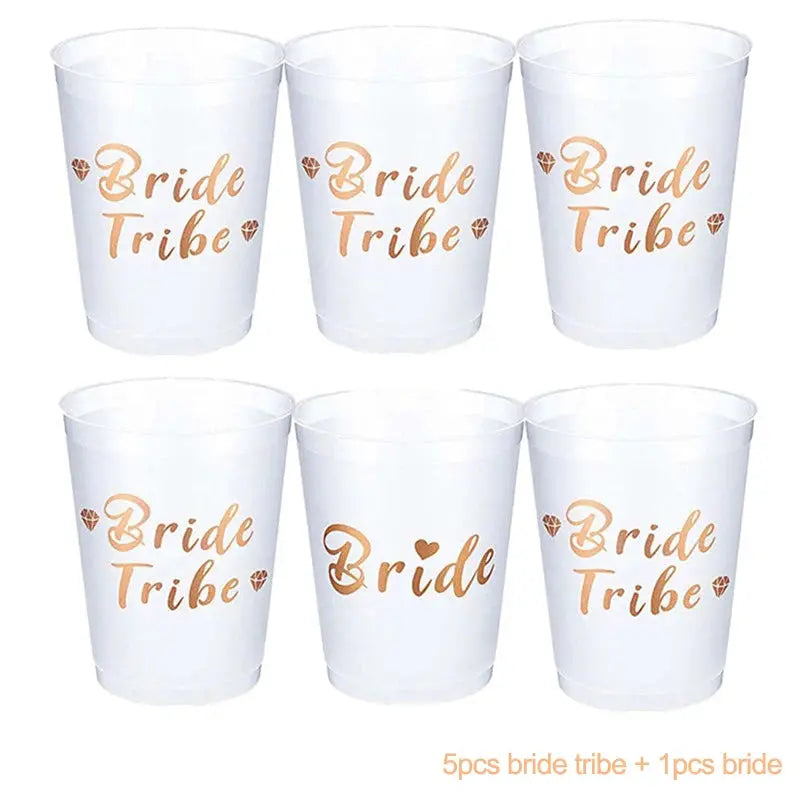 Bride Plastic Drinking Cups Bridal Shower Gift Bride to Be Party OMEZMART