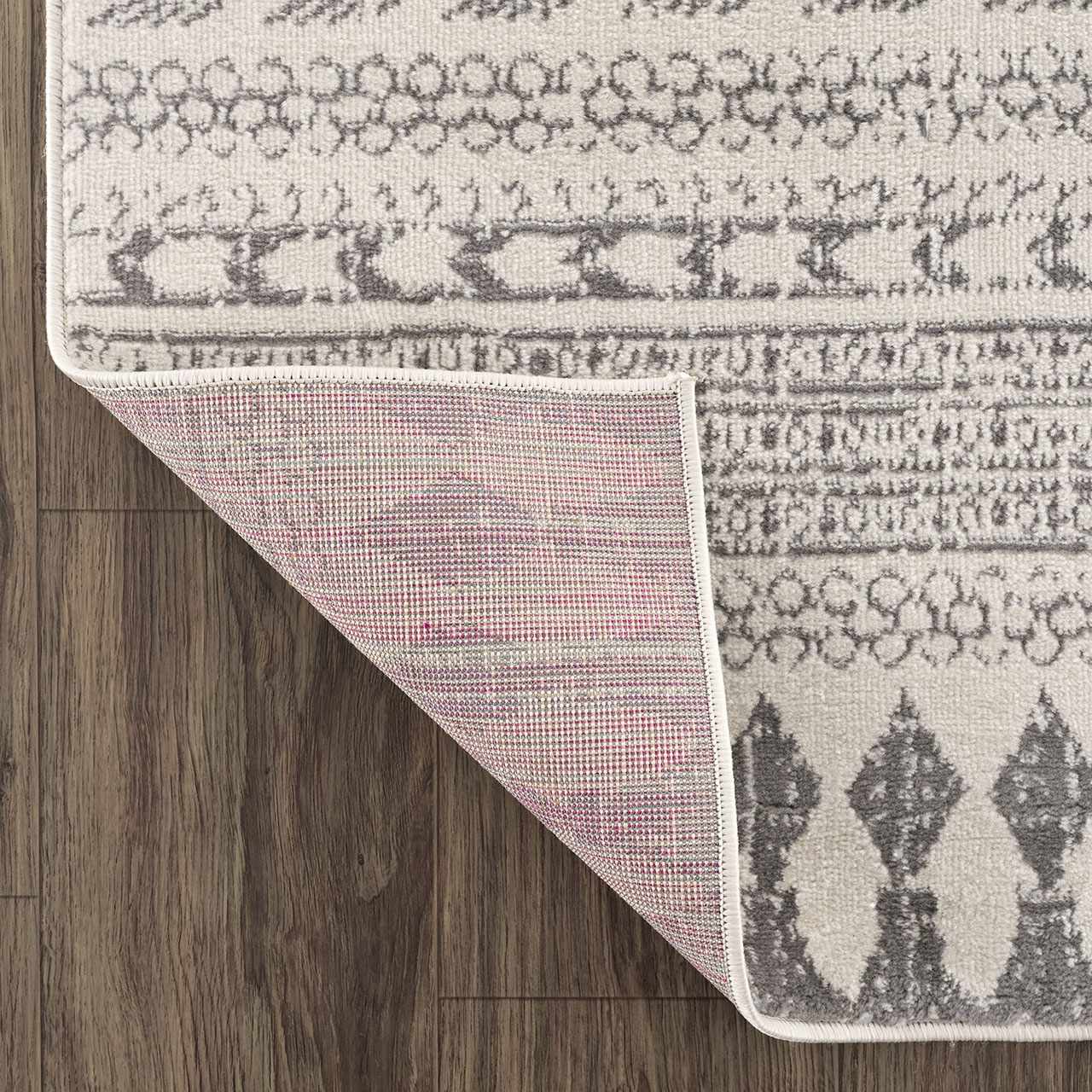 Tigri Aztec Ivory & Gray 2311 Area Rug - Clearance Hauteloom LLC