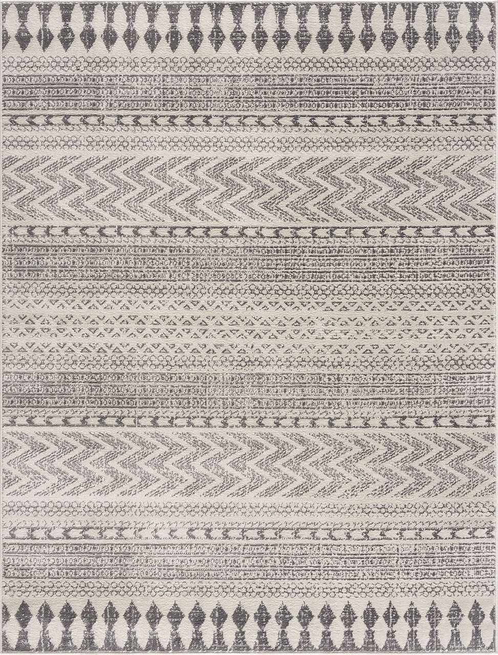 Tigri Aztec Ivory & Gray 2311 Area Rug - Clearance Hauteloom LLC