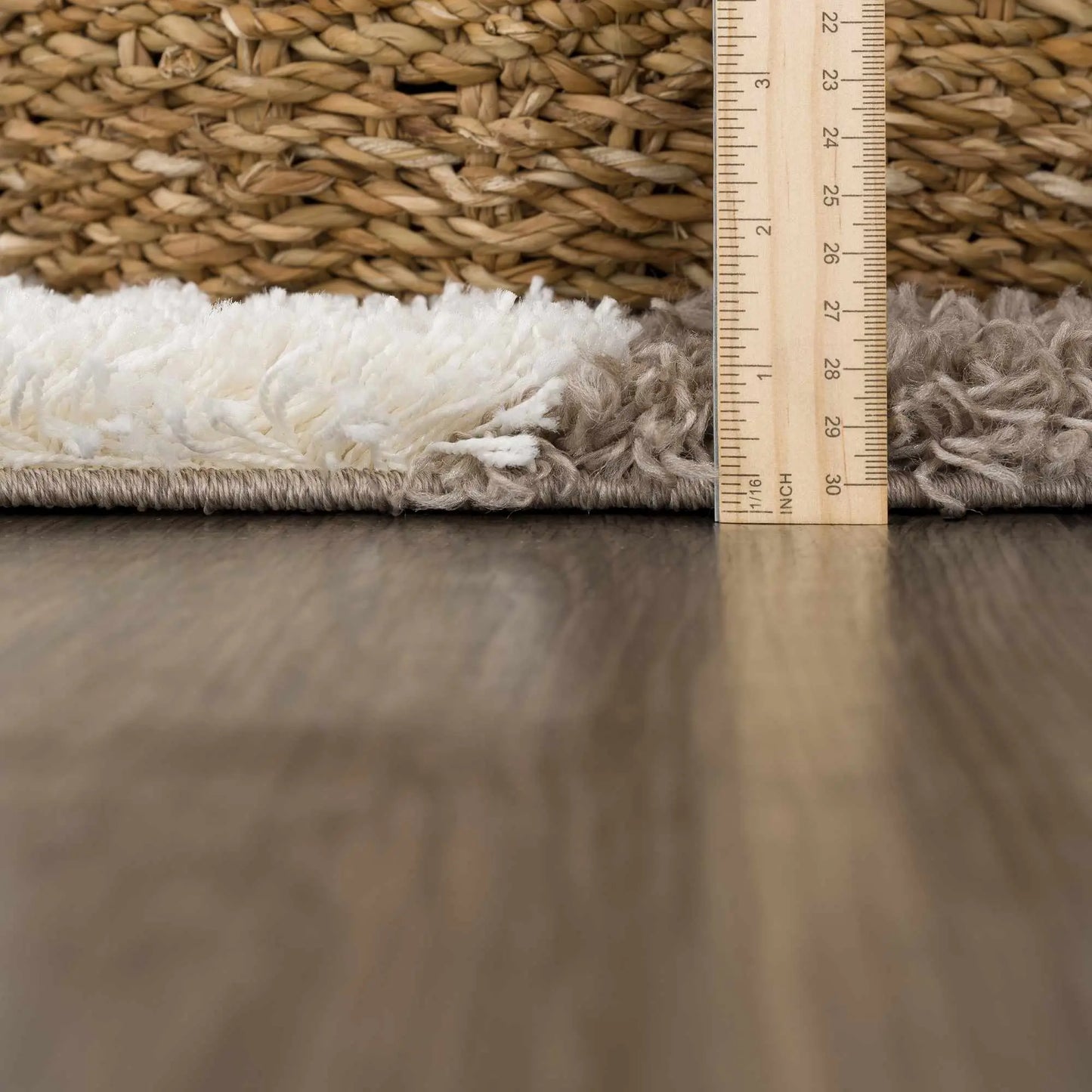 Atira Brown Checkered Area Rug Hauteloom LLC