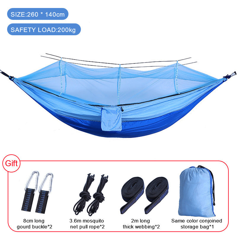 Sleeping Hammock Outdoor Hanging Sleeping Bed Swing Portable Double Chair