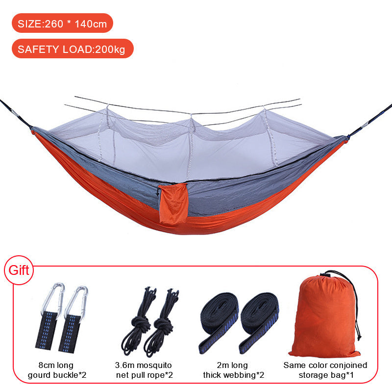 Sleeping Hammock Outdoor Hanging Sleeping Bed Swing Portable Double Chair