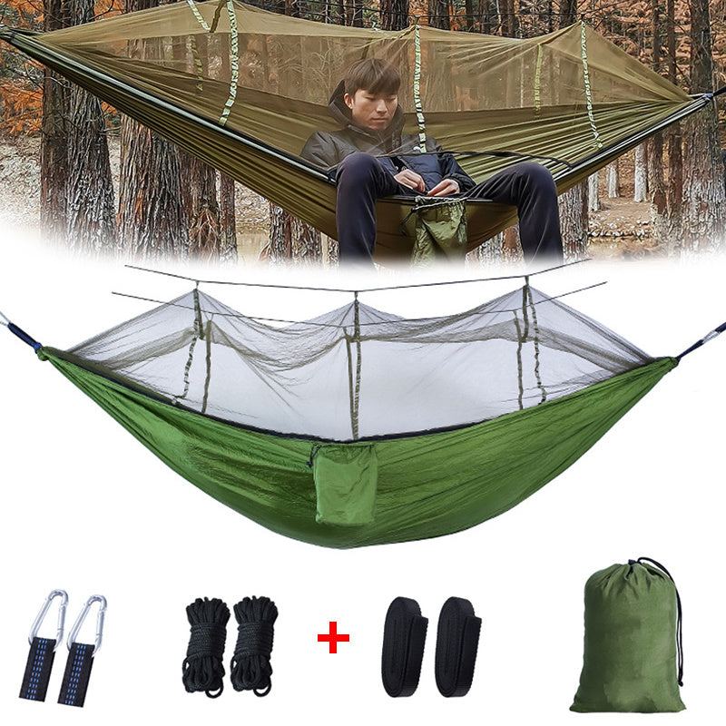 Sleeping Hammock Outdoor Hanging Sleeping Bed Swing Portable Double Chair