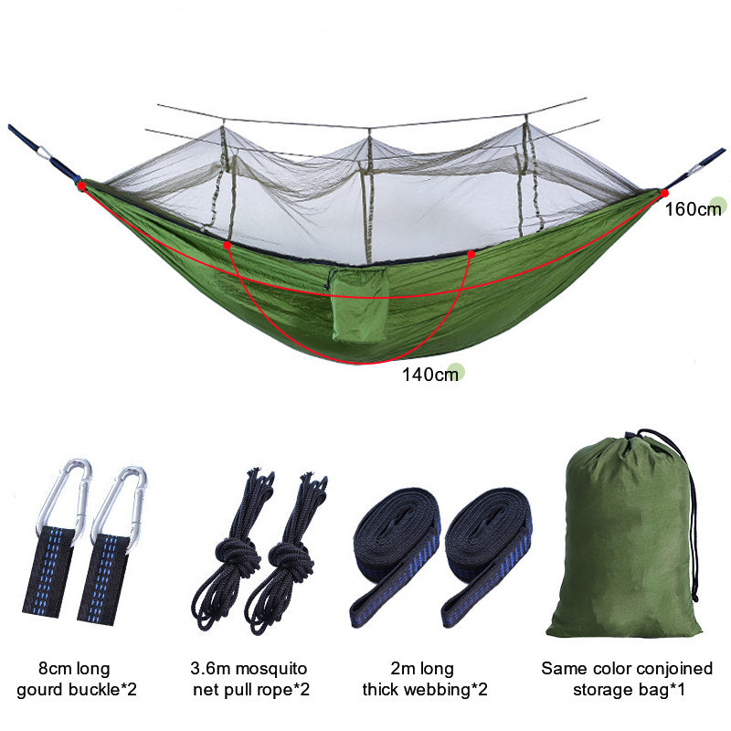 Sleeping Hammock Outdoor Hanging Sleeping Bed Swing Portable Double Chair