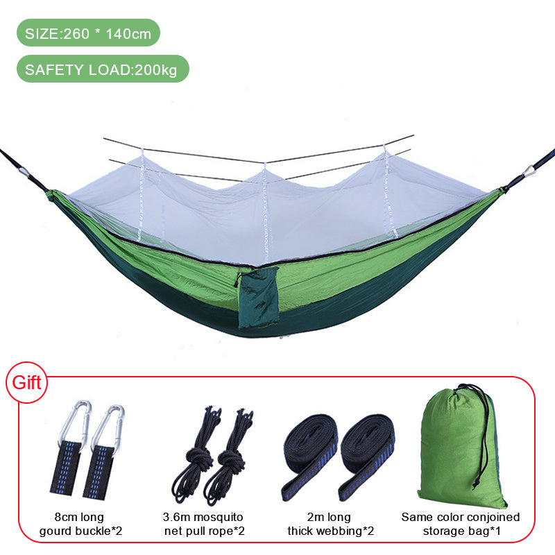 Sleeping Hammock Outdoor Hanging Sleeping Bed Swing Portable Double Chair