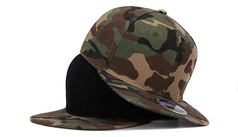 HATLANDER Camouflage Snapback Cap Blank Flat Camo Baseball Cap Luxury and Me