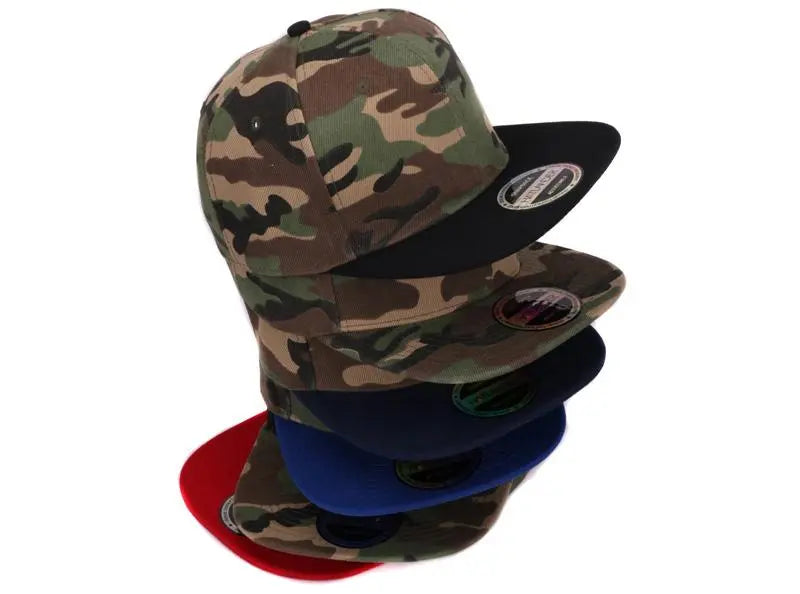 HATLANDER Camouflage Snapback Cap Blank Flat Camo Baseball Cap Luxury and Me