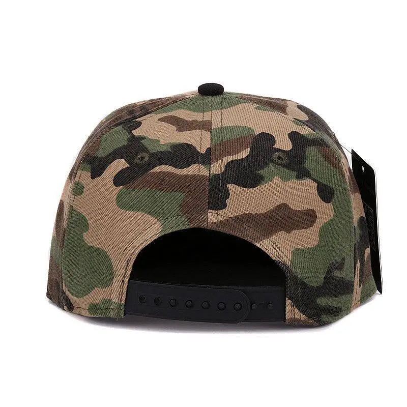 HATLANDER Camouflage Snapback Cap Blank Flat Camo Baseball Cap Luxury and Me