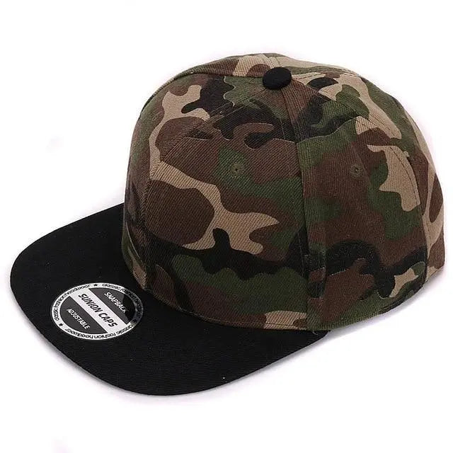HATLANDER Camouflage Snapback Cap Blank Flat Camo Baseball Cap Luxury and Me
