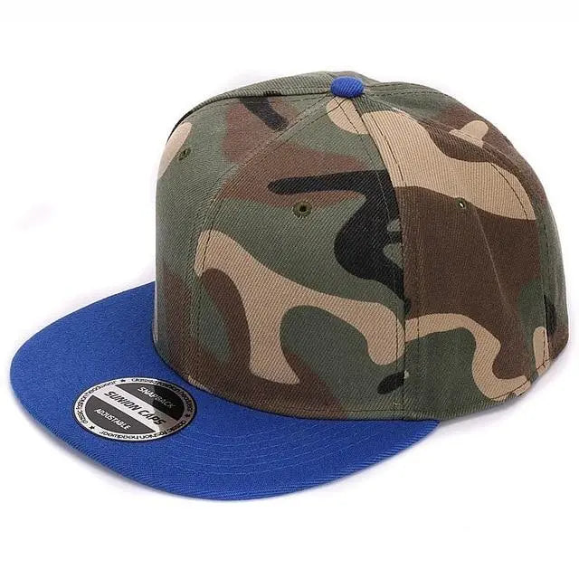 HATLANDER Camouflage Snapback Cap Blank Flat Camo Baseball Cap Luxury and Me