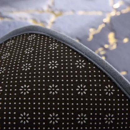 Black and White Pattern Bath Mat – Super Soft, Absorbent & Non-Slip OM EZMART