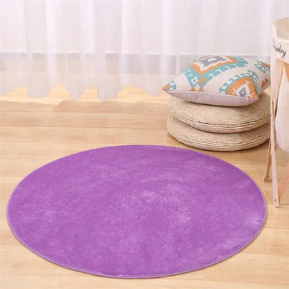 Round Carpet Chair Mat – Stylish Area Rug for Bedroom & Living Room OMEZMART