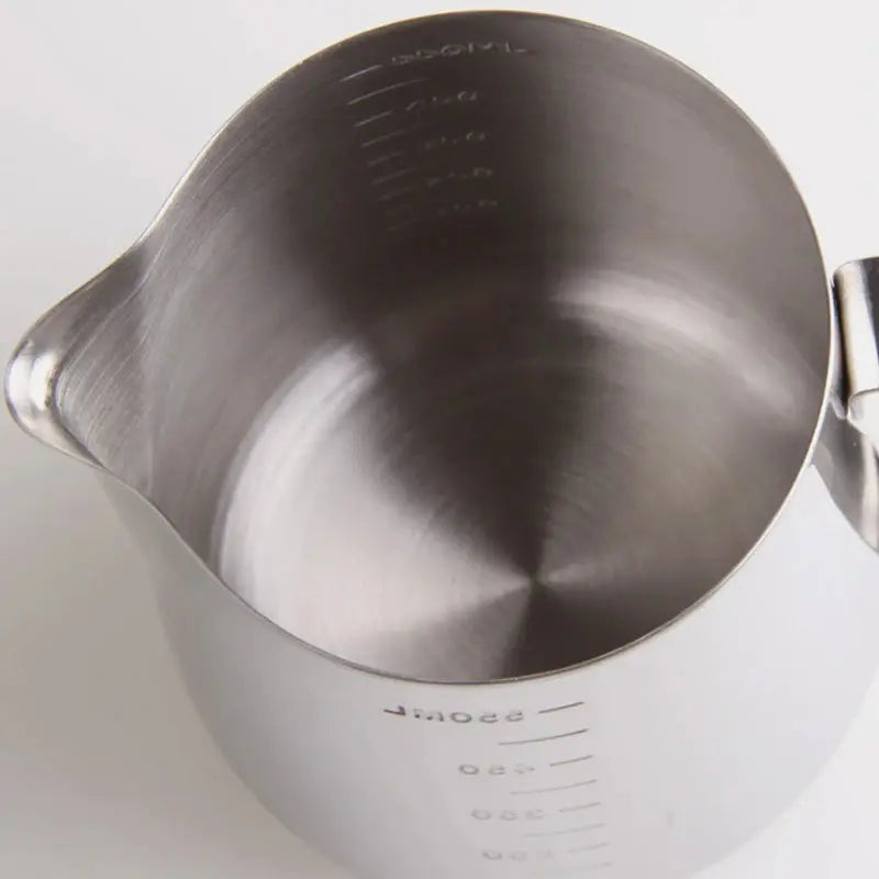 Stainless Steel Milk Frothing Jug for Espresso & Coffee - Barista-Grade Pitcher OMEZMART