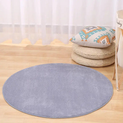Round Carpet Chair Mat – Stylish Area Rug for Bedroom & Living Room OMEZMART
