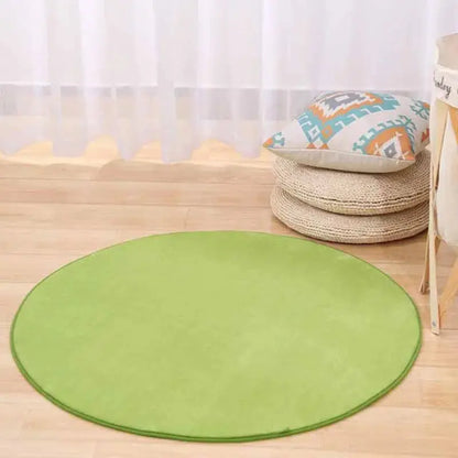 Round Carpet Chair Mat – Stylish Area Rug for Bedroom & Living Room OMEZMART