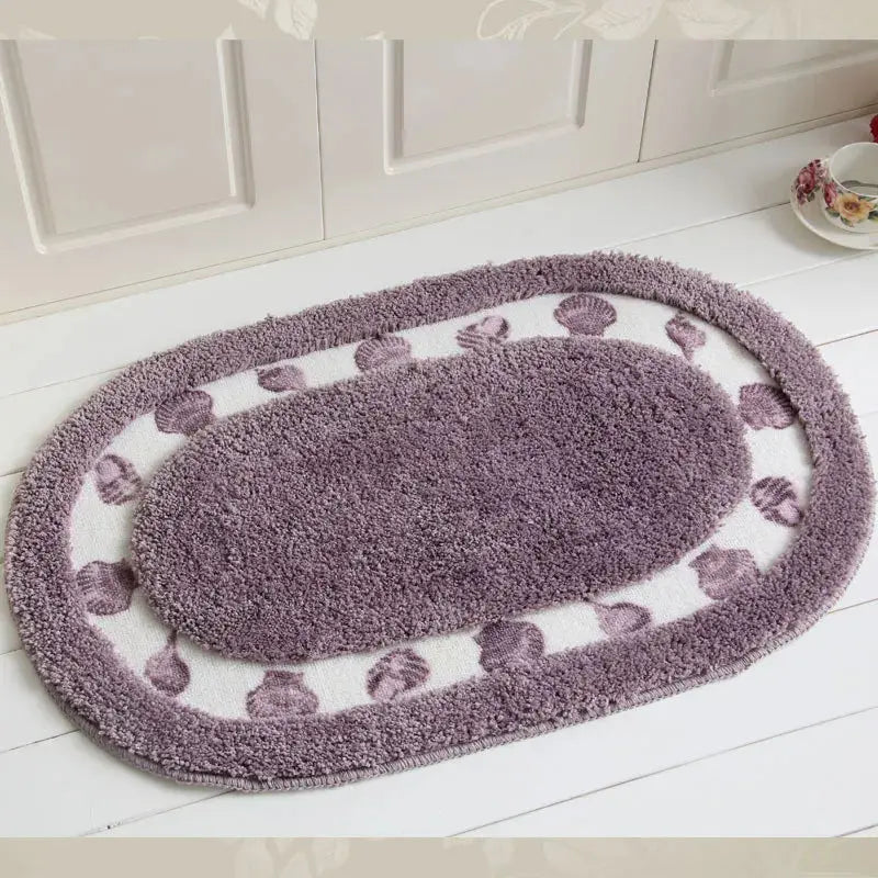 Non-Slip Microfiber Bathroom Carpet & Bath Mats for Ultimate Comfort OMEZMART