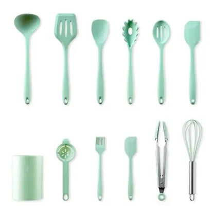 Kitchen Cookware Silicone Kitchenware Non-Stick Tool Set