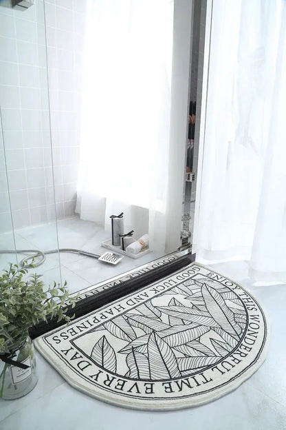 Non-Slip Absorbent Bath Mat & Carpet for Bathroom, Doormat, Balcony, Porch, and Area Use OMEZMART