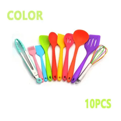 Kitchen Cookware Silicone Kitchenware Non-Stick Tool Set